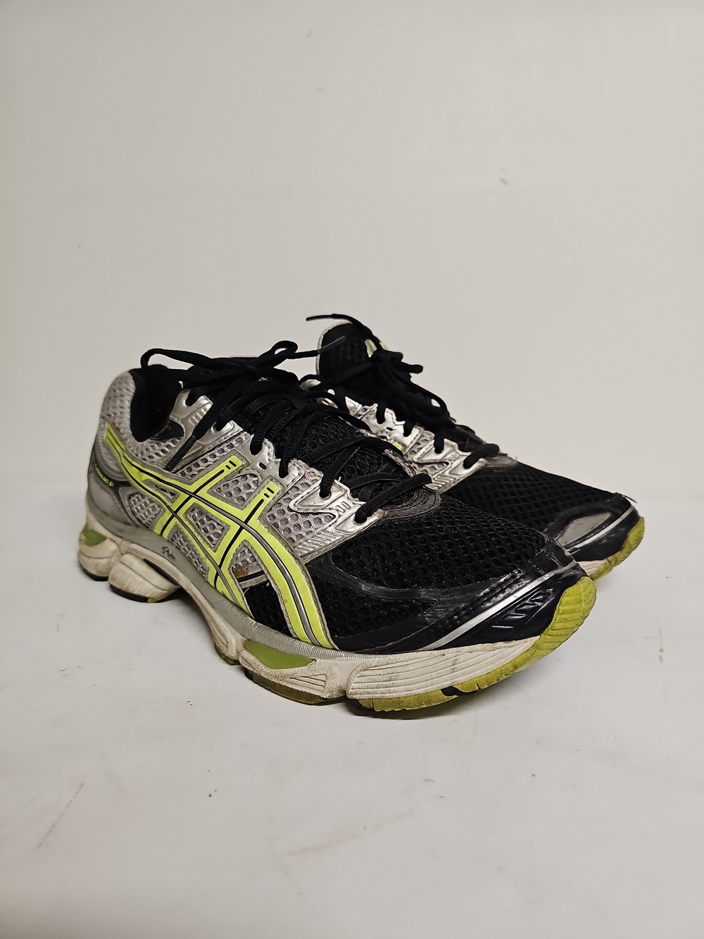 ASICS GEL-Cumulus 13 Lightning Neon Yellow Black Men's 10 Retro Runner